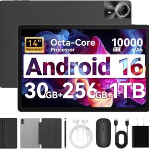 URAO Tablet｜14 inch Android 16 Tablet  *🇺🇸*