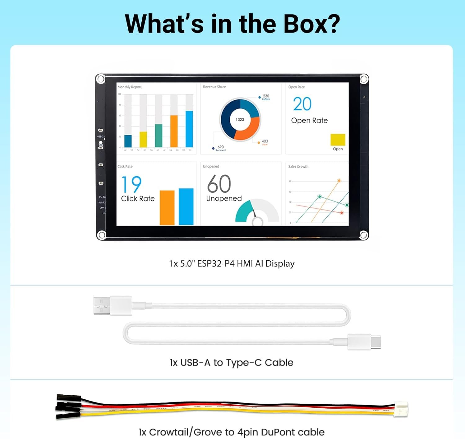 5 Inch ESP32-P4 Display, 800x480 IPS Touch Screen *๐บ๐ธ* - Image 5
