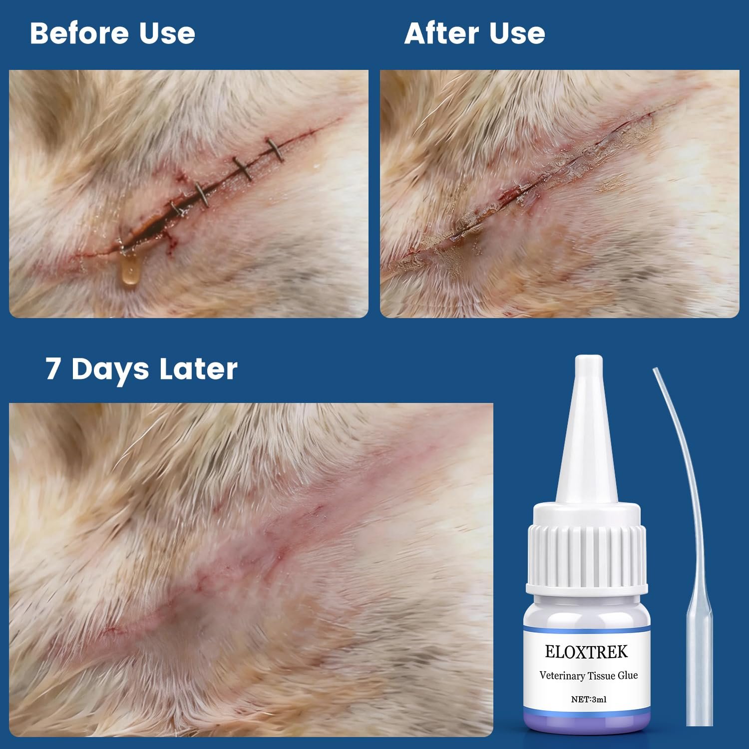 3ml Veterinary Surgical Skin Glue *๐บ๐ธ* - Image 3