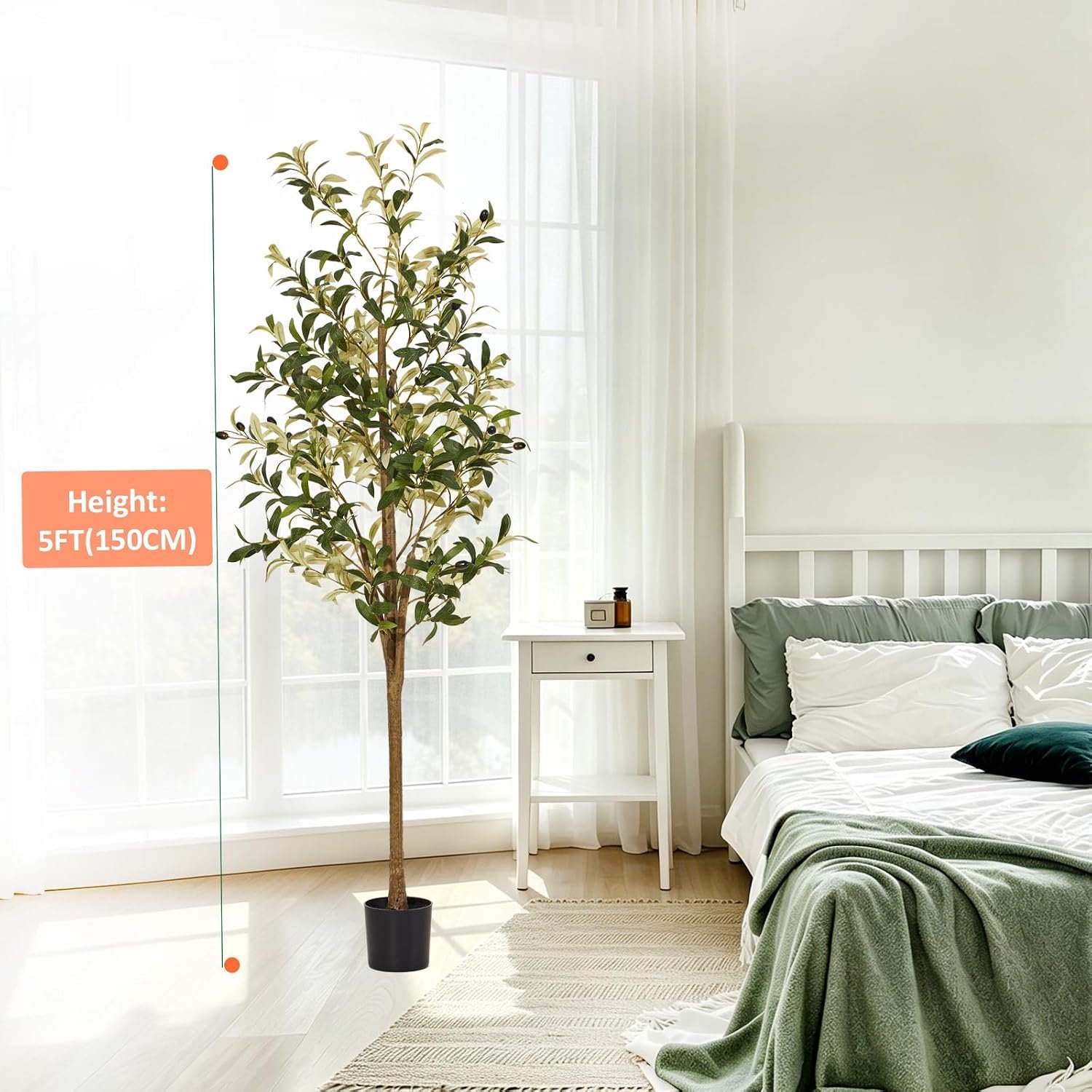 5ft Artificial Olive Trees Indoor *๐บ๐ธ* - Image 5