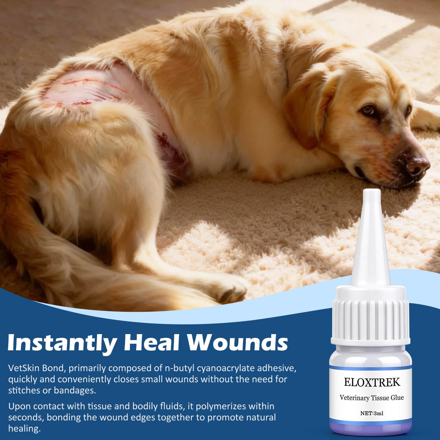 3ml Veterinary Surgical Skin Glue *๐บ๐ธ* - Image 2