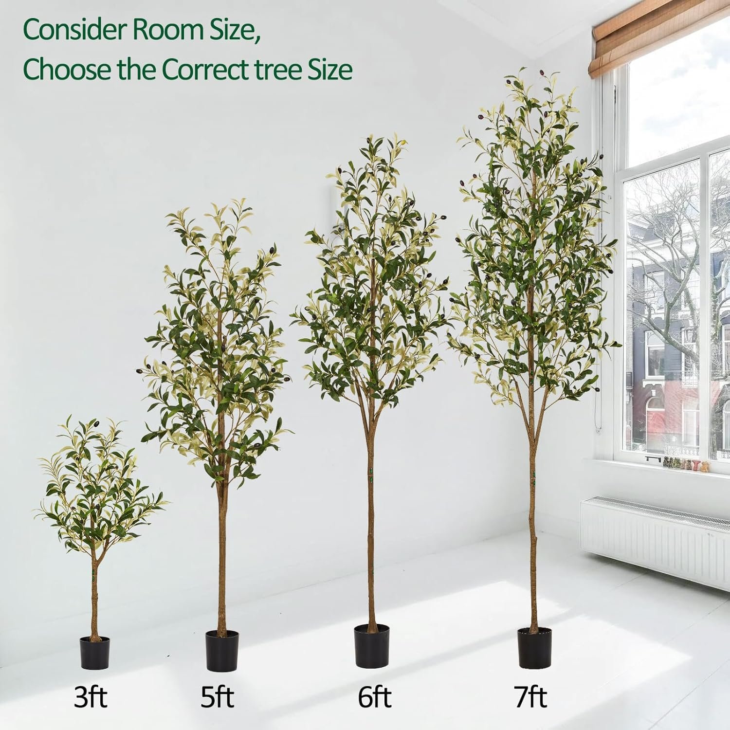 5ft Artificial Olive Trees Indoor *๐บ๐ธ* - Image 4