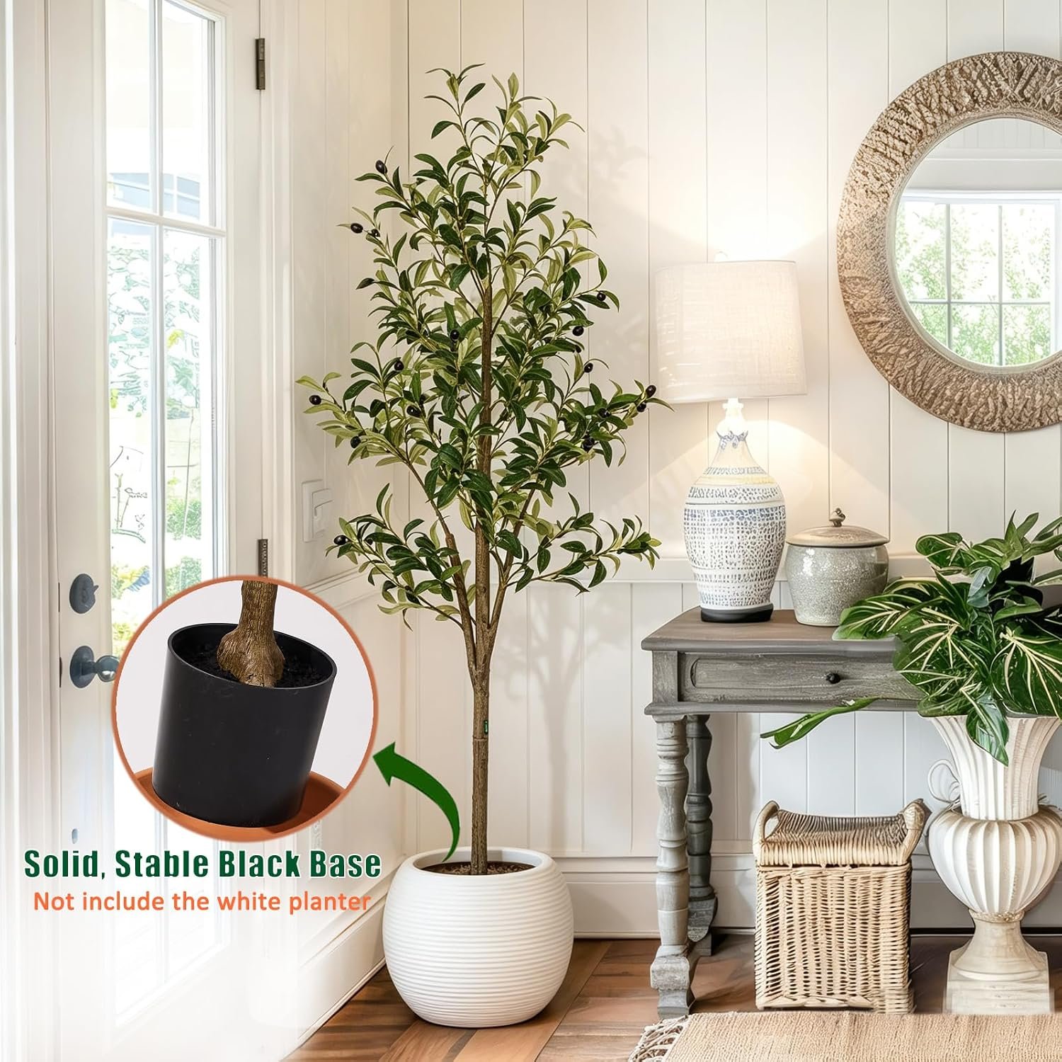 5ft Artificial Olive Trees Indoor *๐บ๐ธ* - Image 3