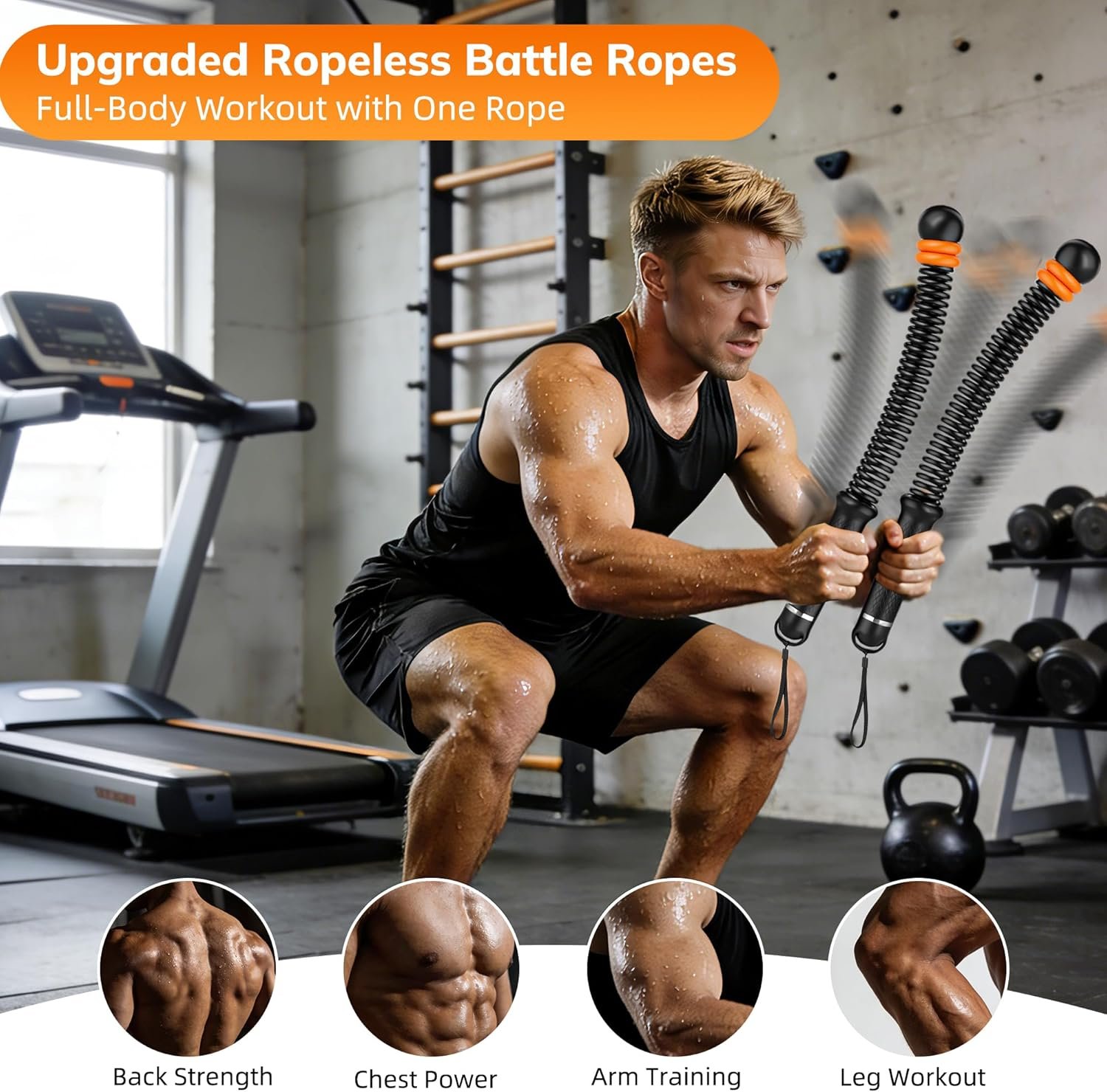 Upgrade Weighted Ropeless Battle Ropes *๐บ๐ธ* - Image 2