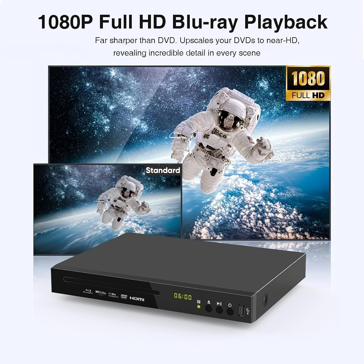 Blu-ray DVD Player Full HD 1080p A - Image 3