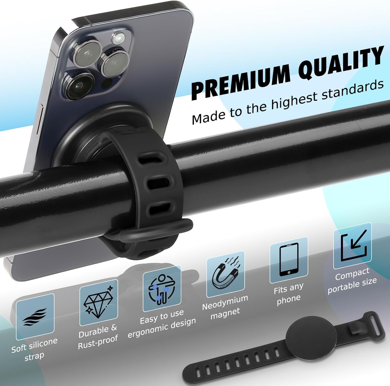 Steering Wheel Phone Holder M - Image 3