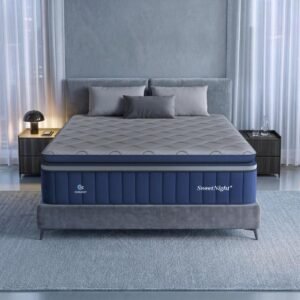 Sweetnight CoolNest Hybrid King Size Mattress 14 Inch